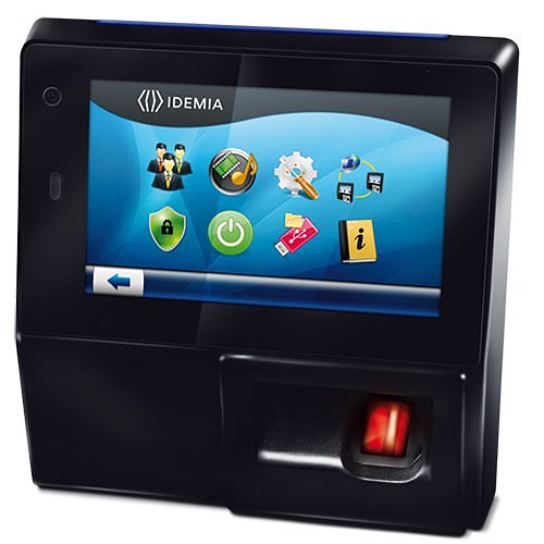 IDEMIA 293638856 MorphoAccess SIGMA WR Biometric, Card Reader Embedded RFID, HID iClass Cards