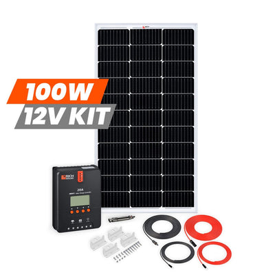 Rich Solar 100 Watt Solar Kit