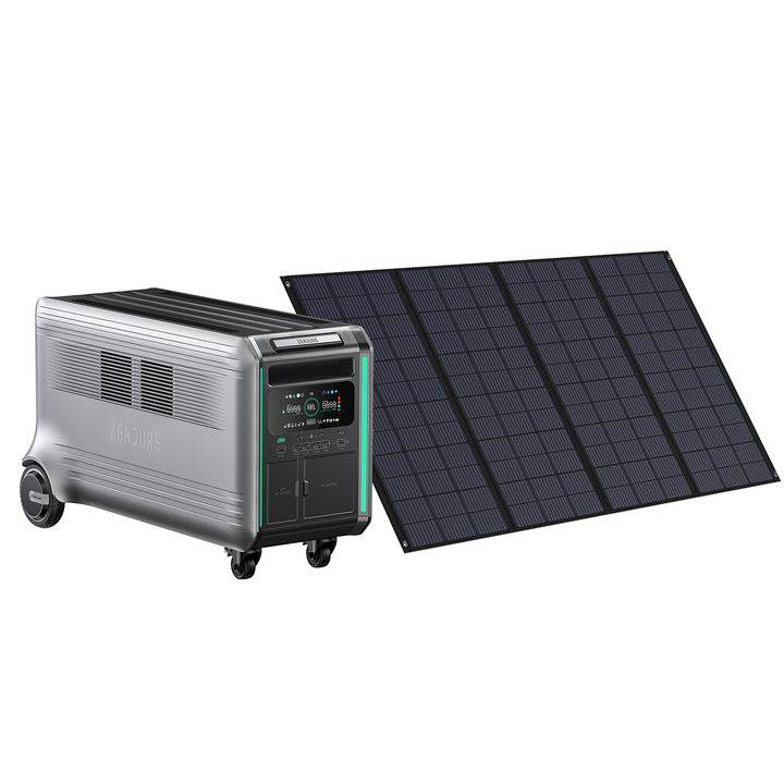 Zendure SuperBase V6400 6,438Wh + Solar Panels