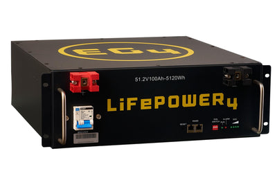 EG4-LifePower4 Lithium Battery | 48V 100AH | Server Rack Battery