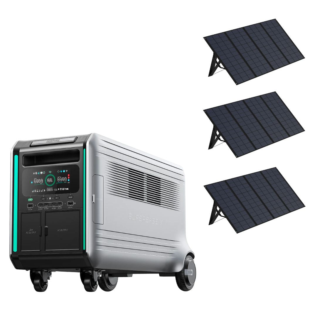 Zendure SuperBase V4600 4,608Wh + Solar Panels