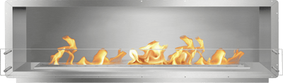 Bio Flame 84″ Firebox Single-Sided Ethanol Fireplace Insert