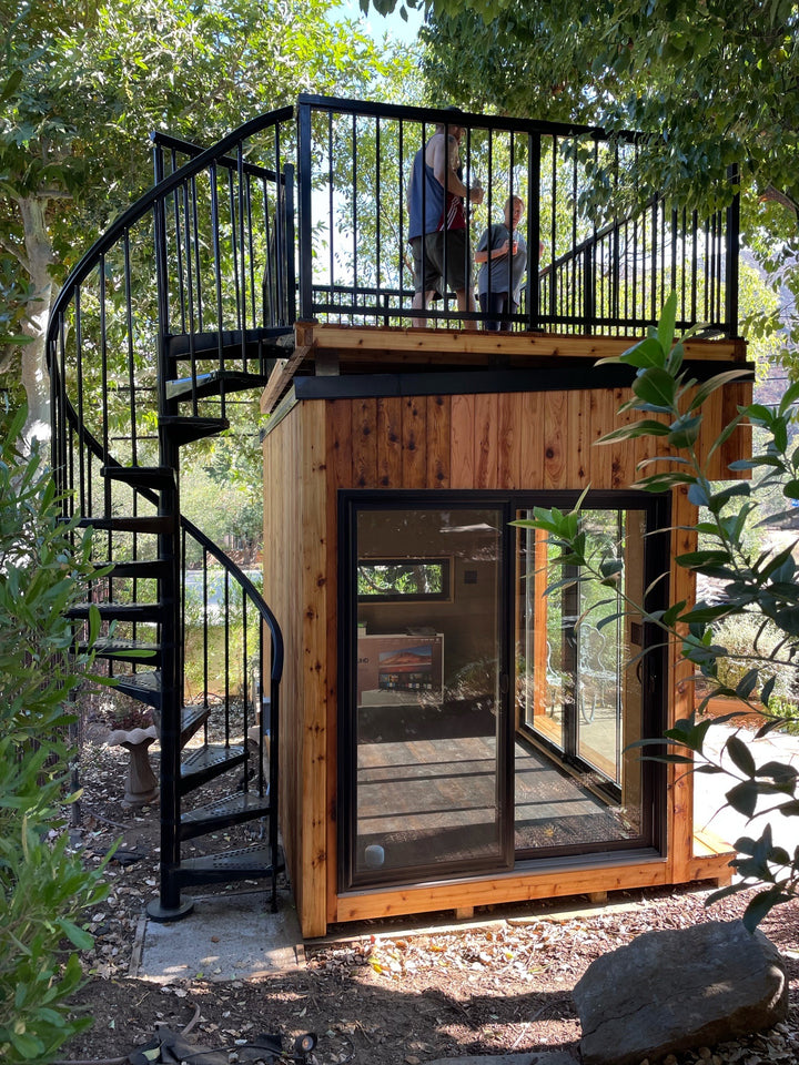 Mini-O Turnkey Outdoor Pod - The Twelve Pod with Rooftop Deck