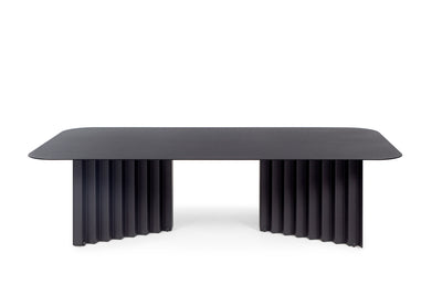 RS Barcelona Plec Rectangular Large Steel Table