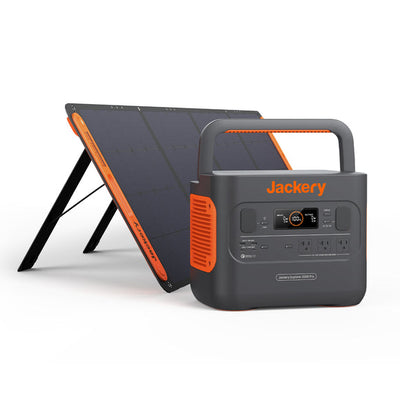 Jackery Explorer 2000 Pro Portable Power Station + 200W Solar Panel