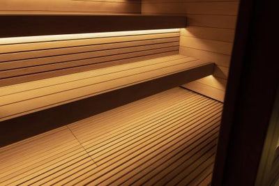 SaunaLife Model G7 Pre-Assembled Outdoor Home Sauna | 6 Person