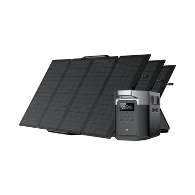 EcoFlow DELTA Max 1600 + Portable Solar Panel