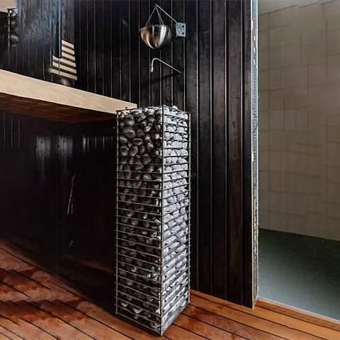HUUM CLIFF Series 9.0kW Sauna Heater with 5 packs of Stones 12