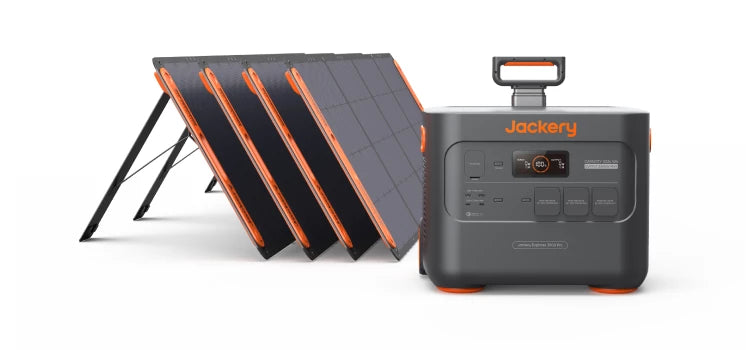 Jackery Explorer 3000 Pro 3024Wh Portable Power Station + 200W Solar Panels