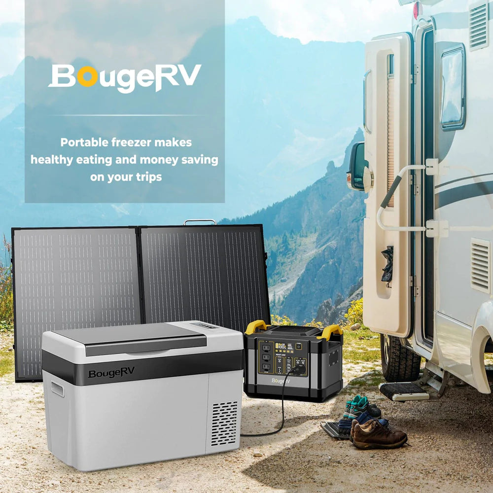 BougeRV 12V 30 Quart (28L) Portable Refrigerator - Smart Nature Store