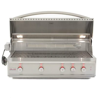 Blaze Professional 44-Inch 4 Burner Built-In Gas Grill With Rear Infrared - Smart Nature Store