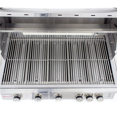 Blaze 40 Inch 5-Burner LTE Gas Grill with Rear Burner and Built-in Lighting System - Smart Nature Store