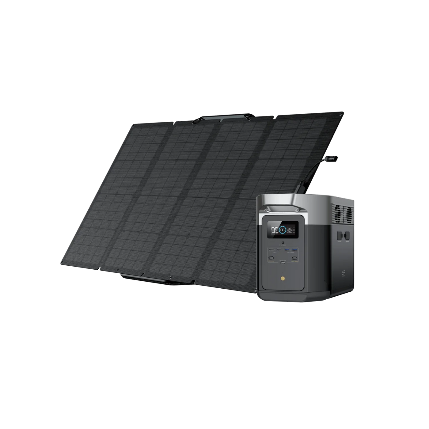 EcoFlow DELTA Max 2000 + Portable Solar Panel (400W, 220W or 160W) - Smart Nature Store