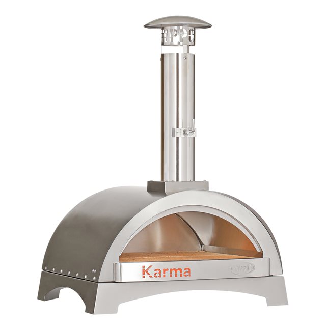 WPPO Wood Fired Pizza Oven, Karma 25 - 304SS With 201SS Base - Smart Nature Store
