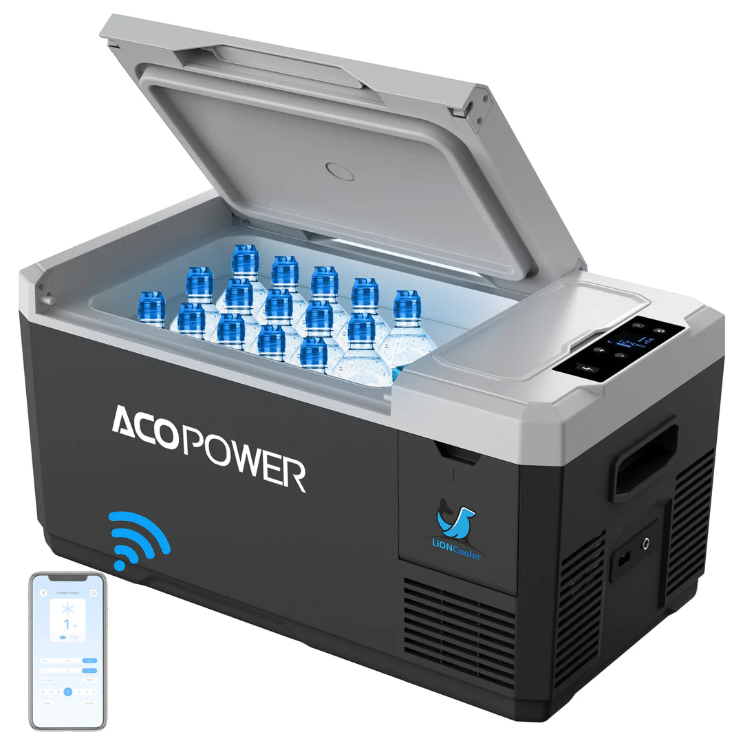 ACOPower LiONCooler Min Solar Powered Car Fridge Freezer - With Battery - Smart Nature Store