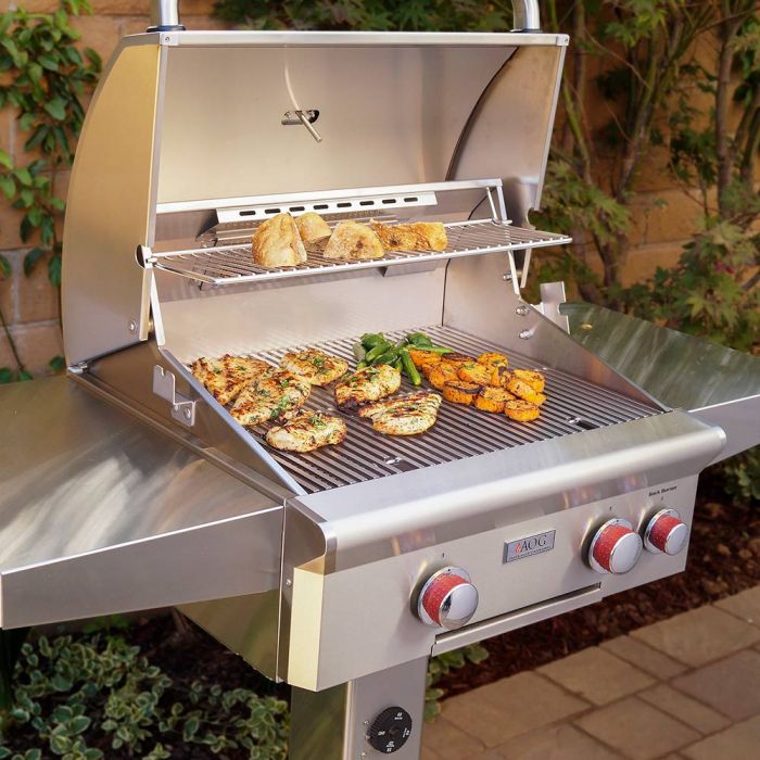 American Outdoor Grill L Series 24” Complete w/In-Ground Post