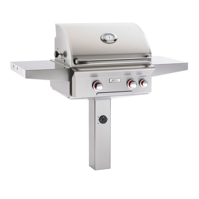 American Outdoor Grill 24” Grill Complete w/In-Ground Post