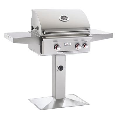 American Outdoor Grill 24NPT 24" Grill Complete w/ Patio Post and Base