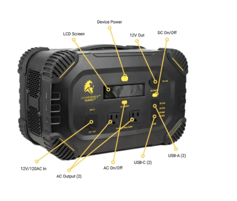 LionEnergy Summit Bluetooth Portable Generator - Smart Nature Store