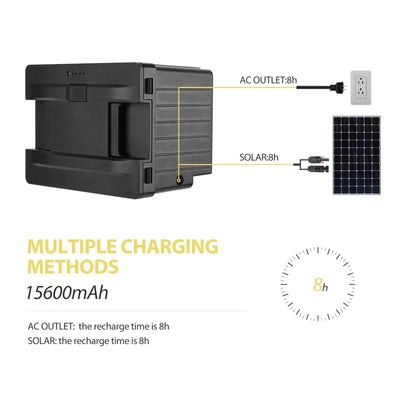 BougeRV CR45 48 Quart Portable Fridge & Detachable Battery - Smart Nature Store