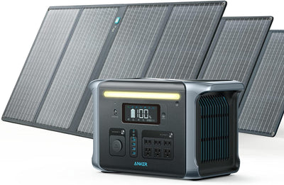 Anker 757 Solar Generator (PowerHouse 1229Wh with 3*100W Solar Panels) - Smart Nature Store
