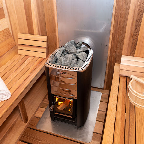 Leisurecraft Tranquility Chimney & Heat Shield Set For Out the Back Wall BSB212 - Smart Nature Store