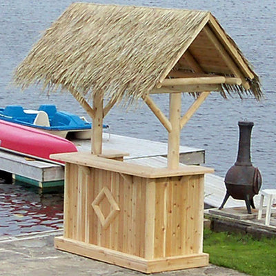 Dundalk Leisurecraft Canadian Timber Southern Fantasy Tiki Bar