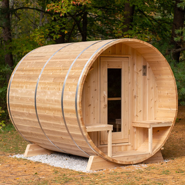 Leisurecraft CT Serenity Barrel Sauna - Smart Nature Store