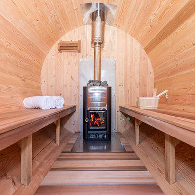 Leisurecraft CT Serenity Barrel Sauna - Smart Nature Store