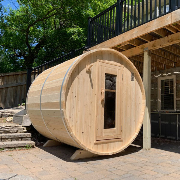 Leisurecraft CT Harmony Barrel Sauna - Smart Nature Store