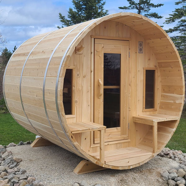 Leisurecraft CT Tranquility Barrel Sauna - Smart Nature Store