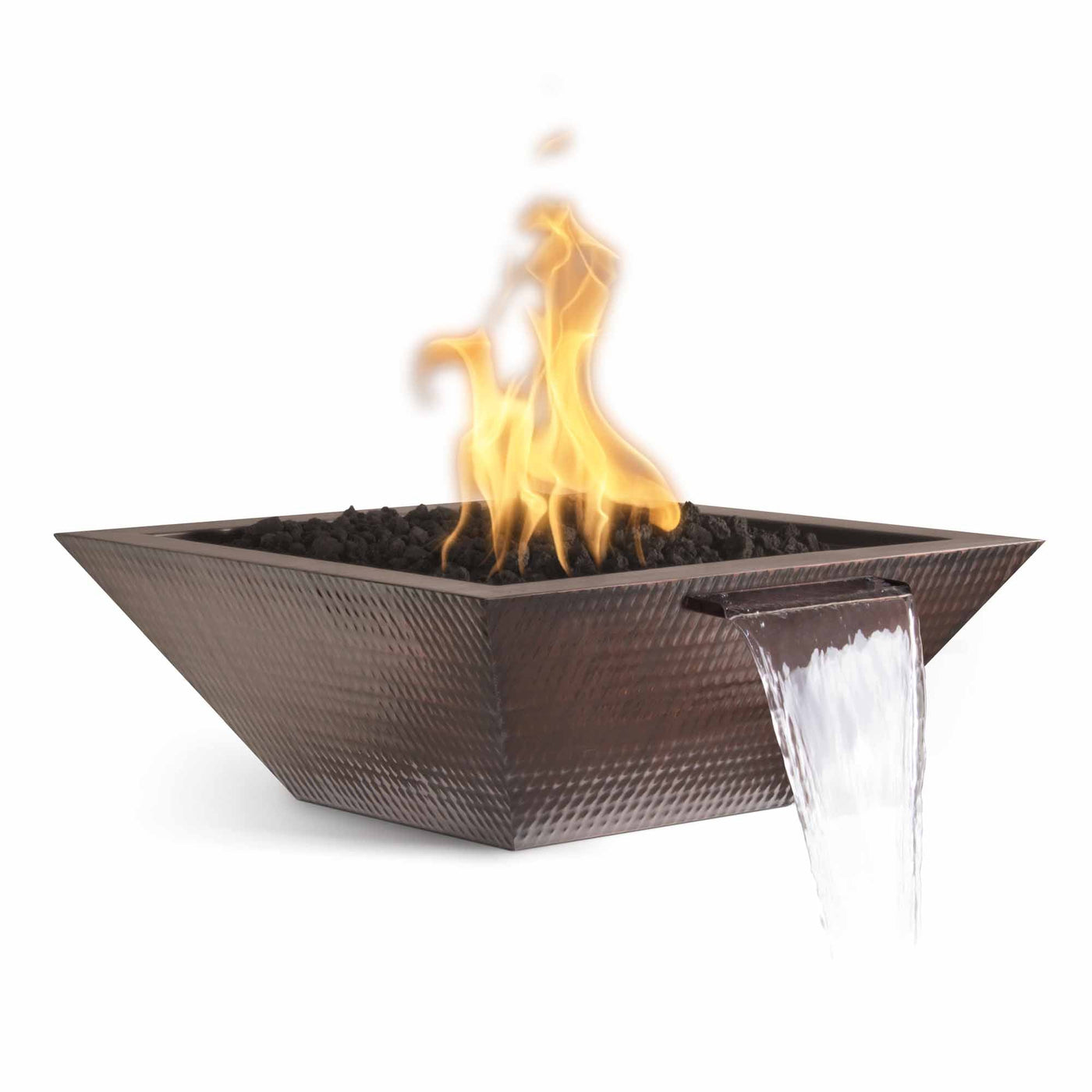 The Outdoor Plus Maya Copper Fire & Water Bowl
