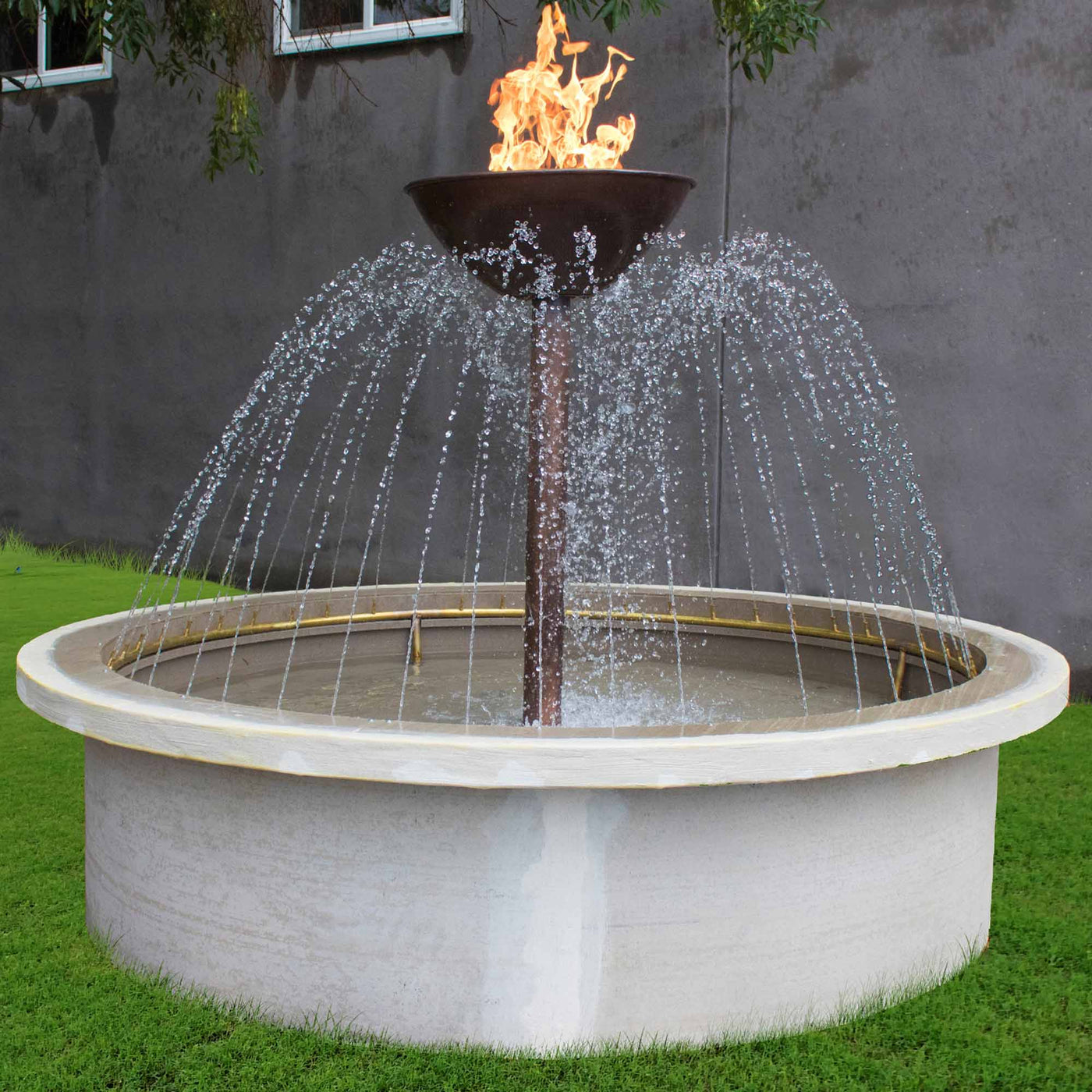 The Outdoor Plus Osiris Fire & Water Fountain