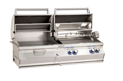 FireMagic Aurora A830i Gas/Charcoal Combo Built-In Grill