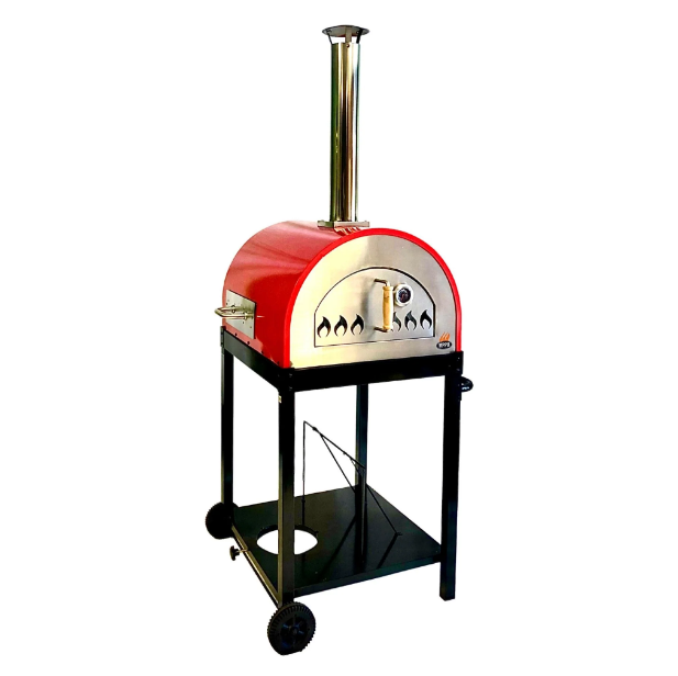 WPPO Traditional 25" Multi Fueled Pizza Oven. Wood and Gas - Gas Burner Included - Smart Nature Store