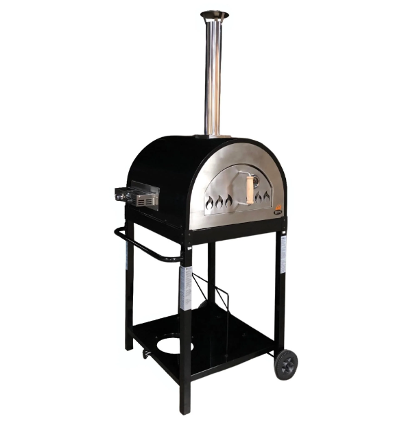 WPPO Traditional 25" Multi Fueled Pizza Oven. Wood and Gas - Gas Burner Included - Smart Nature Store