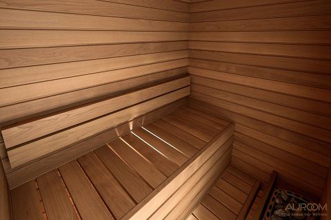 Auroom Cala Wood Cabin Sauna Kit | 2 People