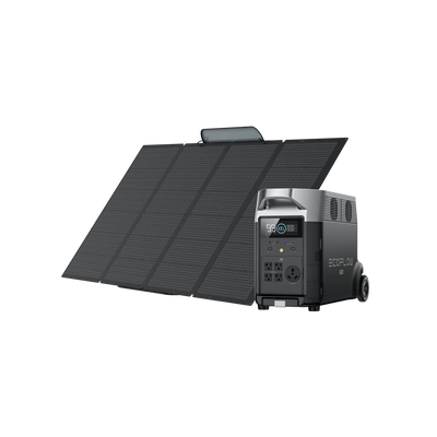 EcoFlow DELTA Pro + 400W Portable Solar Panel - Smart Nature Store