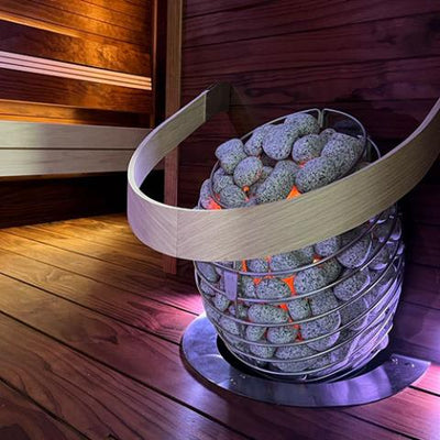 HUUM DROP Series 4.5kW Sauna Heater with 4 packs of Stones 24