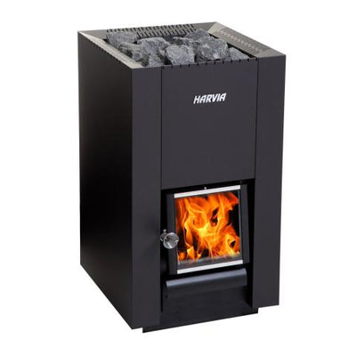 Harvia Linear 22 Green Flame Sauna Stove 15.7KW With Stones