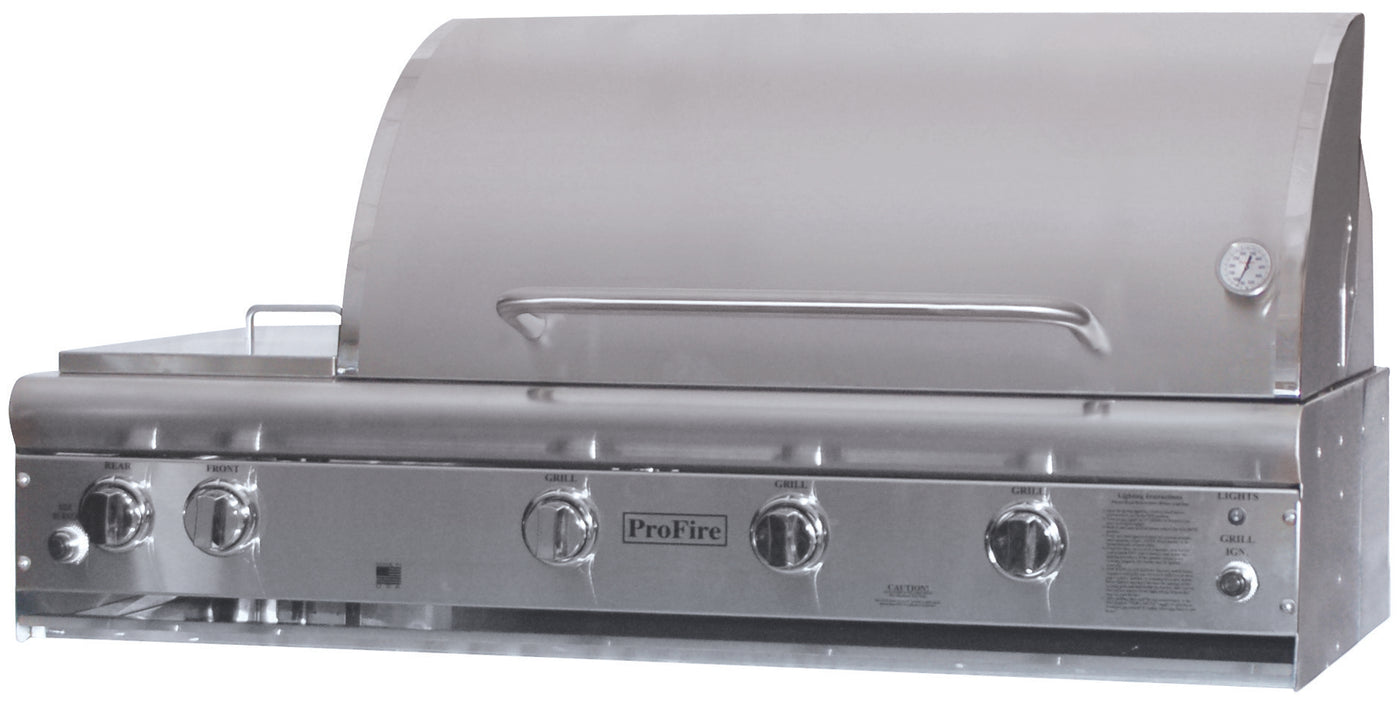 Profire PFDLX SERIES | 36″ Stainless Steel Grill Head & Side Burner - Smart Nature Store