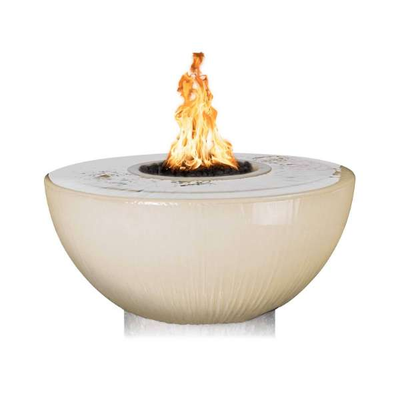 The Outdoor Plus Sedona 360° Concrete Fire & Water Bowl